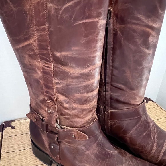 VINTAGE still NIB Charlie 1 Horse by Lucchese- MD Harness Pedestrian Boots 9.5 - Picture 4 of 9
